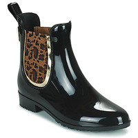 Shoes Women Wellington boots Les Tropéziennes par M Belarbi RAINBOO Black / Leopard