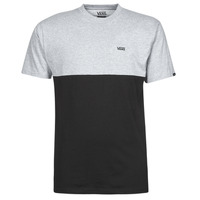 material Men short-sleeved t-shirts Vans COLORBLOCK TEE Grey / Black
