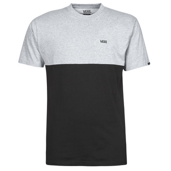 material Men short-sleeved t-shirts Vans COLORBLOCK TEE Grey / Black