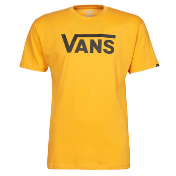 material Men short-sleeved t-shirts Vans VANS CLASSIC Yellow / Black