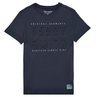 material Boy short-sleeved t-shirts Teddy Smith T-RUDO MC Marine