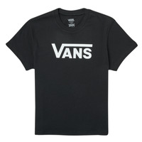 material Girl short-sleeved t-shirts Vans FLYING V SS Black