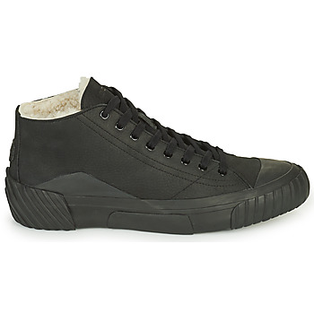 Kenzo TIGER CREST SHEARLING SNEAKERS Black
