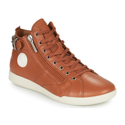 Shoes Women High top trainers Pataugas PALME Camel