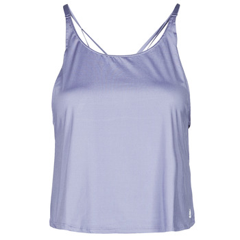 Clothing Women Tops / Sleeveless T-shirts adidas Performance YOGA CROP Violet / Orbit