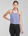 Clothing Women Tops / Sleeveless T-shirts adidas Performance YOGA CROP Violet / Orbit