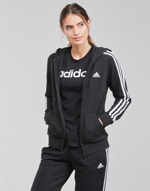 AIDS Ours for example adidas Performance W 3S FT FZ HD Black - Fast delivery | Spartoo Europe ! -  Clothing Jackets Women 57,60 €