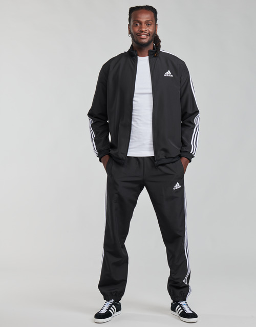 - - WV Men M Clothing ! Adidas TS Tracksuits | Spartoo Europe Fast Black 3S Sportswear 61,60 TT delivery €