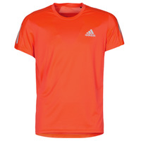 material Men short-sleeved t-shirts adidas Performance OWN THE RUN TEE App / Solar / Red