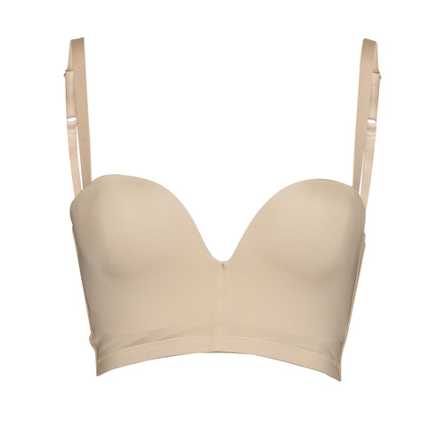 WONDERBRA ULTIMATE BACKLESS Beige - Fast delivery  Spartoo Europe ! -  Underwear Underwire bras Women 44,00 €