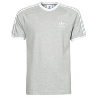 material Men short-sleeved t-shirts adidas Originals 3-STRIPES TEE Grey / Medium