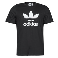 material Men short-sleeved t-shirts adidas Originals TREFOIL T-SHIRT Black