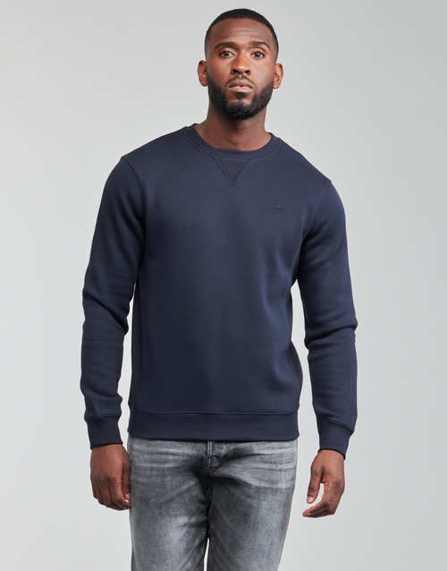 G-Star Raw PREMIUM CORE R SW LS Blue - Fast delivery | Spartoo Europe ! -  Clothing sweaters Men 88,00 €
