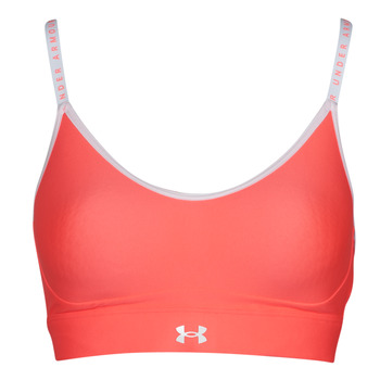 material Women Sport bras Under Armour INFINITY COVERED LOW White