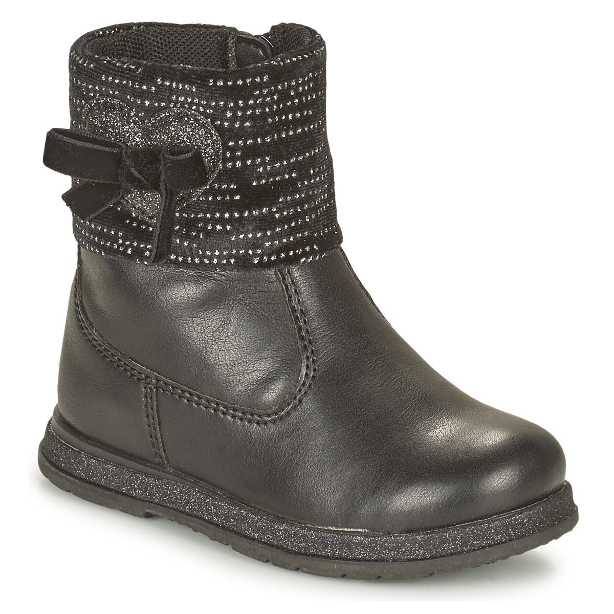 Shoes Girl Boots Chicco CAMILLA Black
