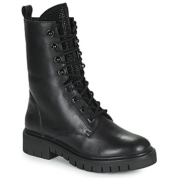 Shoes Women Mid boots Kaporal ZELIZA Black / Glitter