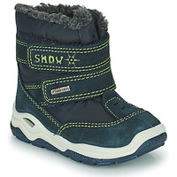 Shoes Boy Snow boots Citrouille et Compagnie POUDOU Blue / Green