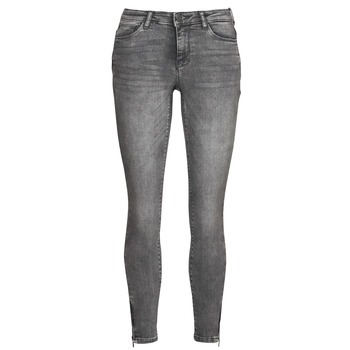 material Women slim jeans Noisy May NMKIMMY Grey
