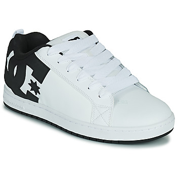 Shoes Men Low top trainers DC Shoes COURT GRAFFIK White / Black