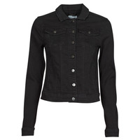 material Women Denim jackets Vila VISHOW Black