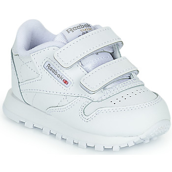 Shoes Children Low top trainers Reebok Classic CL LTHR 2V White