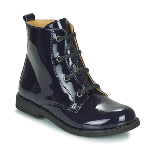 Shoes Girl Mid boots Citrouille et Compagnie HEMANU Blue