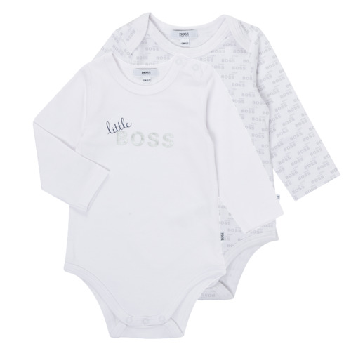 material Boy Sleepsuits BOSS SEPTINA White