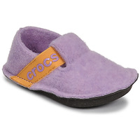 Shoes Girl Slippers Crocs CLASSIC SLIPPER K Violet / Yellow
