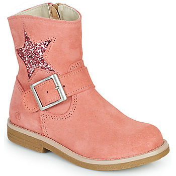 Shoes Girl Mid boots Citrouille et Compagnie POUDRE Pink