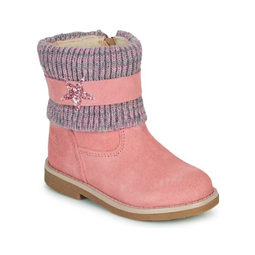 Shoes Girl Mid boots Citrouille et Compagnie PASTEK Pink