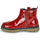 Shoes Girl Mid boots Citrouille et Compagnie PATATA Red / Varnish