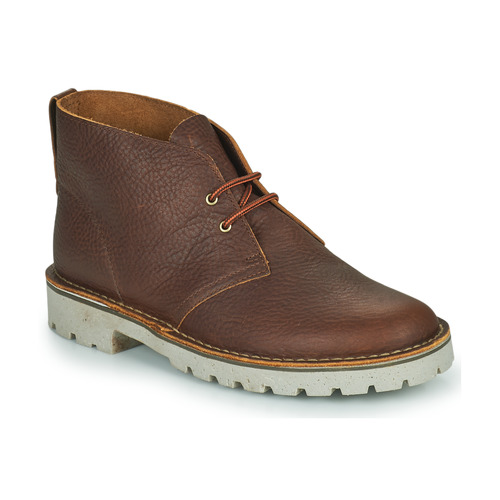 Shoes Men Mid boots Clarks OVERDALE MID Camel