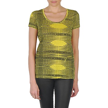 material Women short-sleeved t-shirts Eleven Paris DARDOOT Yellow