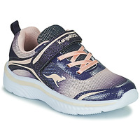 Shoes Girl Low top trainers Kangaroos K-MAID GLEAM EV Blue / Silver