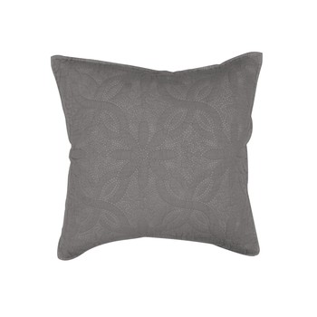 Home Cushions covers Douceur d intérieur FLORETTE Anthracite