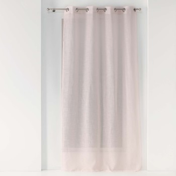 Home Sheer curtains Douceur d intérieur ZAZY Pink