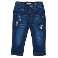 material Boy straight jeans Ikks ACIER Blue / Dark