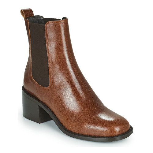 Shoes Women Ankle boots Minelli FREYLA Brown