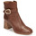 Shoes Women Ankle boots Maison Minelli NOEMIA Brown