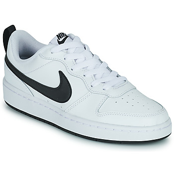 Shoes Children Low top trainers Nike NIKE COURT BOROUGH LOW 2 (GS) White / Black