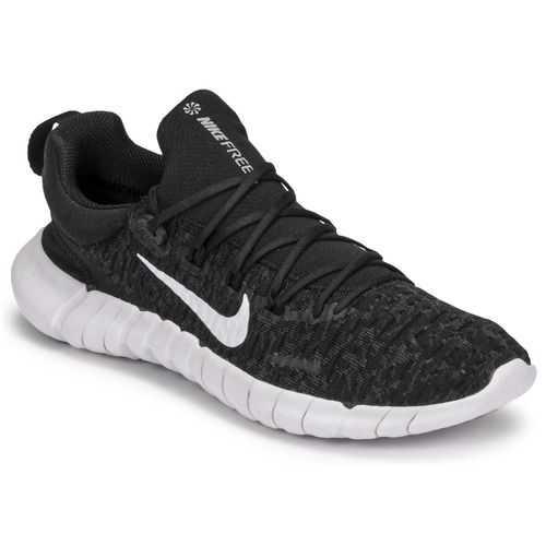 Nike W NIKE FREE RN 5.0 NEXT NATURE Black / White - Fast delivery