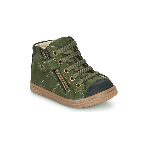 Shoes Boy High top trainers GBB KAMIL Green
