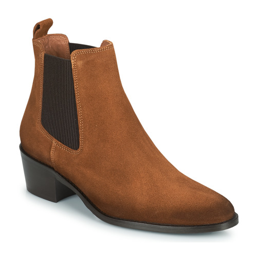 Shoes Women Ankle boots Fericelli PAMINA Tan
