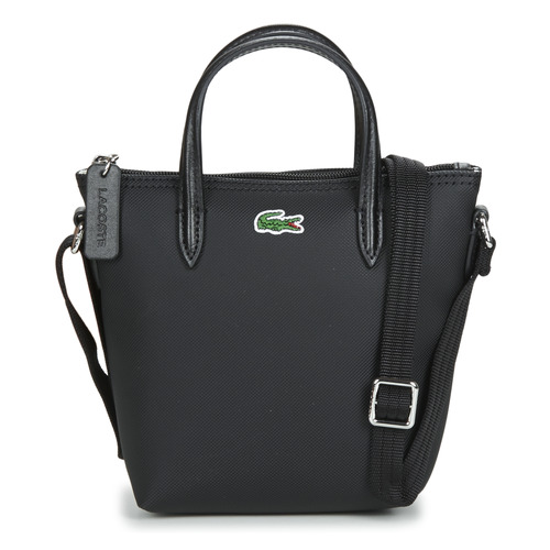 Bags Women Shoulder bags Lacoste L.12.12 CONCEPT CROSSBODY Black