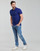 material Men short-sleeved polo shirts Lacoste POLO SLIM FIT PH4012 Blue / King