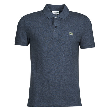 Clothing Men short-sleeved polo shirts Lacoste POLO SLIM FIT PH4012 Blue / Mottled
