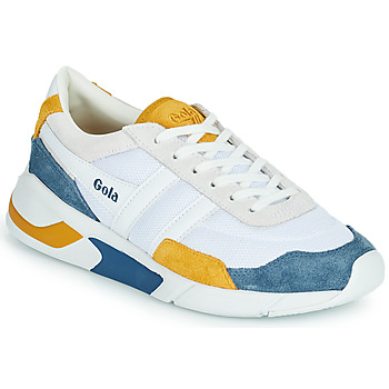 Shoes Women Low top trainers Gola GOLA ECLIPSE White / Blue / Yellow