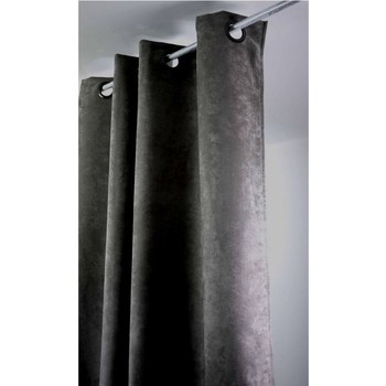 Home Curtains & blinds Linder SUEDINE LOURDE Grey / Dark