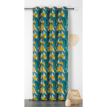Home Curtains & blinds Linder BANANIER Green / Anis / Et  / Blue / Petrol