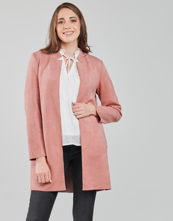Clothing Women coats Only ONLSOHO Pink